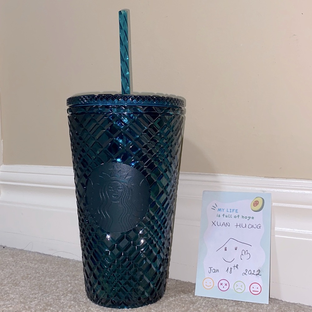 Jewel Dark Green Grande Starbucks cup - Holiday Released 2021